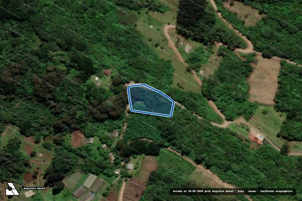 Imagem de satélite de Gleba 2 - Parte 2 em Santa Maria do Herval - RS