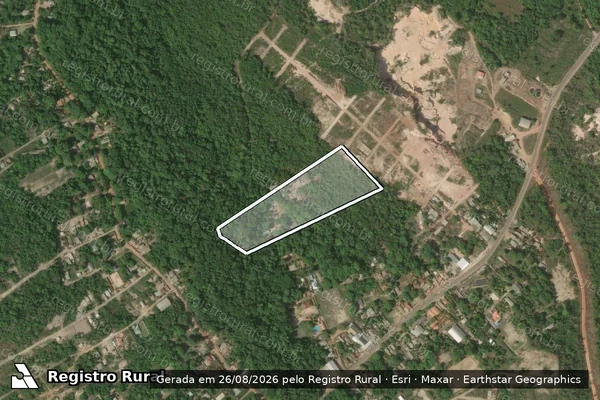 Imagem de satélite de SITIO NOSSA SENHORA DA GUIA - LOTE 42  - Parte 1 em Santarém - PA