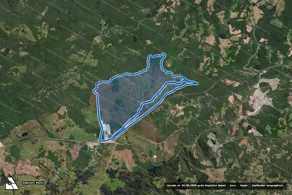 Imagem de satélite de Fazenda São José ? Gleba A - Parcela 1 em Balsa Nova - PR