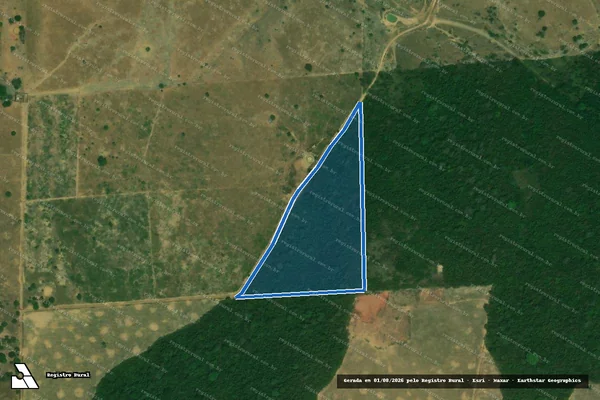 Imagem de satélite de Lote 187-Fazenda Nova Conquista-P. A. Açai - Lote 527-P2 em Açailândia - MA