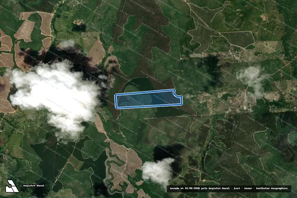 Imagem de satélite de Fazenda Portenha - Fazenda Portenha em Entre Rios - BA