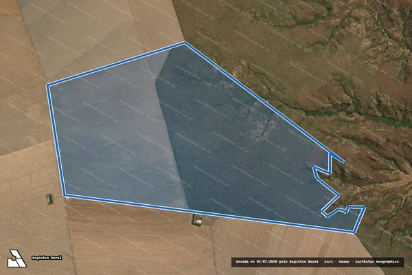 Imagem de satélite de Fazenda Vô Desidério - Parte 1 em Redenção do Gurguéia - PI