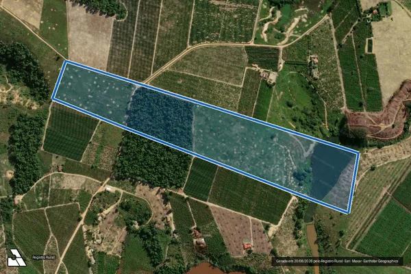 Imagem de satélite de Sitio Talismã - Parcela 1 em São Mateus - ES