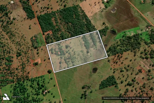 Imagem de satélite de FAZENDA NOVA CANAÃ - LOTE 14 em Terenos - MS