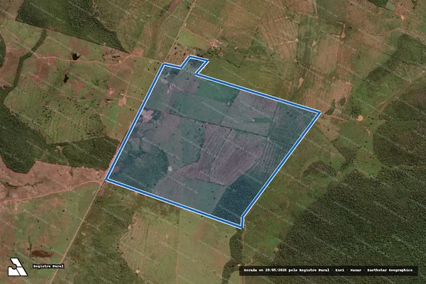 Imagem de satélite de FAZENDA BELA VISTA - Parcela 1 em Grajaú - MA