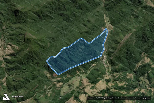Imagem de satélite de FAZENDA POUSO ALEGRE (Parte 11) - Parte 1 em Passa Vinte - MG
