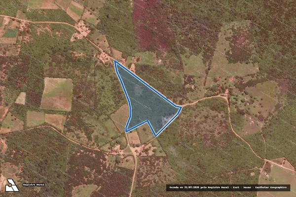 Imagem de satélite de LAGOA DAS PORTEIRAS ? DATA POÇO - PARTE 03 em São Braz do Piauí - PI