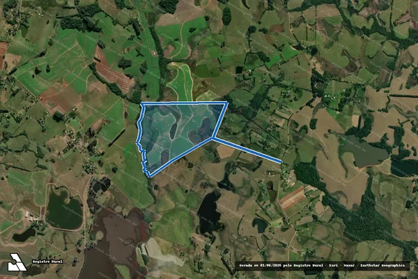 Imagem de satélite de FAZENDA MARASCHIN I - Área B em Glorinha - RS