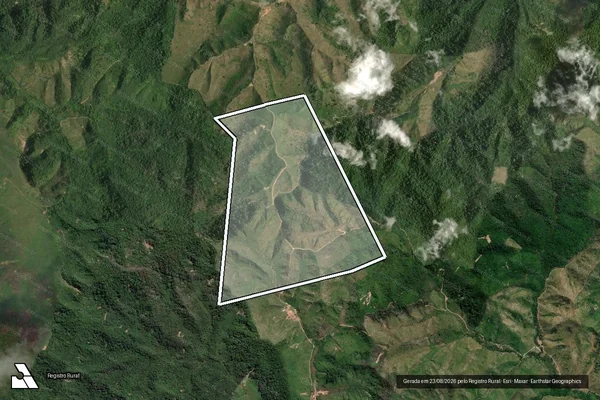 Imagem de satélite de Fazenda Deus Por Mim - Matrícula 3974 em Santa Luzia - MA