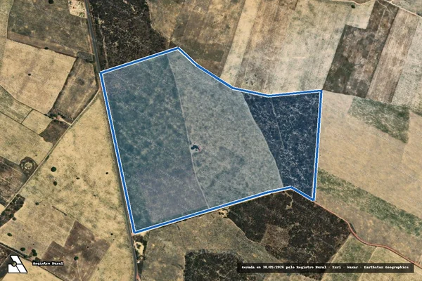 Imagem de satélite de FAZENDA SERRA DO SABIA - Parte 2 em Caldeirão Grande do Piauí - PI