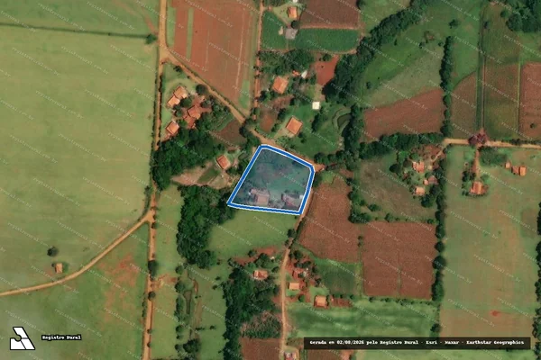Imagem de satélite de Sitio Santo Antonio - Parte 2 em Angatuba - SP