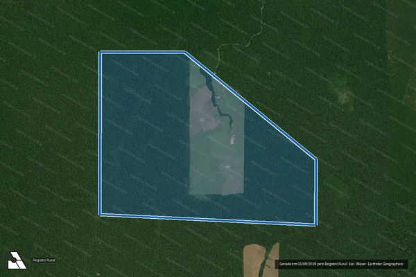 Imagem de satélite de FAZENDA RENASCER - Parte 1 em Tomé-Açu - PA