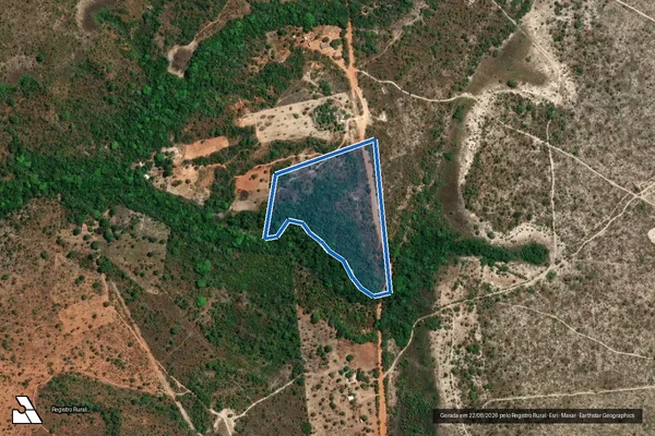 Imagem de satélite de LOTE 03-A DO LOTº PONTE ALTA ? GLEBA 21 ? 4ª ET. - LOTE 03-A7 em Mateiros - TO