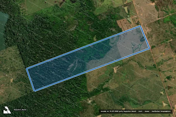 Imagem de satélite de COLÔNIA BOM FUTURO - LOTE 144 em Senador Guiomard - AC