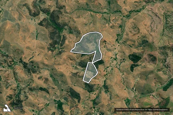 Imagem de satélite de FAZENDA ESTRELA - 001 em Tumiritinga - MG