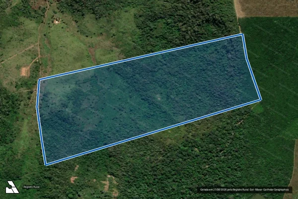 Imagem de satélite de FAZENDA UNIÃO - FAZENDA SANTO ANTONIO em Lagoa Grande do Maranhão - MA