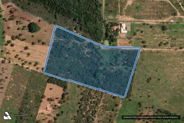 Imagem de satélite de FAZENDA BURITIS-AREA 4 - LOTE 133 em João Pinheiro - MG