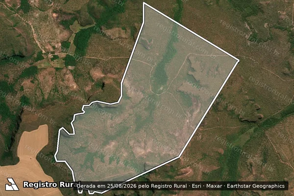 Imagem de satélite de SUMIDOR em Ribeiro Gonçalves - PI