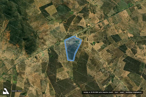 Imagem de satélite de FAZENDA RIBEIRÃO - Parcela 1 em Brejolândia - BA