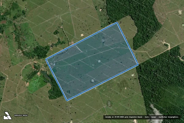 Imagem de satélite de FAZENDA MAÇARANDUBA III - Parte 02 em Goianésia do Pará - PA