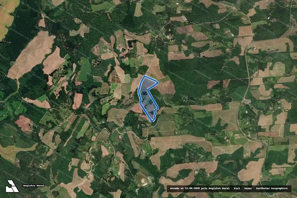 Imagem de satélite de SITIO DO ALCIDES - SITIO DO ALCIDES em Rio Negrinho - SC