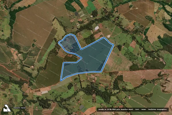 Imagem de satélite de FAZENDA CORREGO DA MATA - FAZENDA CORREGO DA MATA em Leopoldo de Bulhões - GO