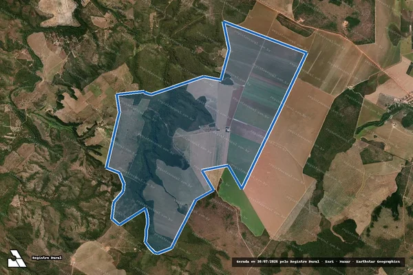 Imagem de satélite de FAZENDA CHAPADA DA SERRA ? DATA CORRENTÃO - FAZENDA CHAPADA DA SERRA ? 2064 em Sambaíba - MA