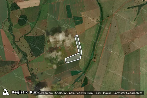 Imagem de satélite de Fazenda Bom Sucesso - Parte 1 em Iturama - MG
