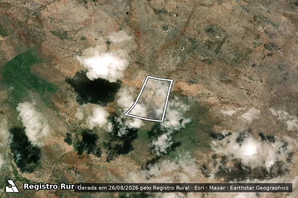 Imagem de satélite de Fazenda Pedra das Doidas - Parcela 1 em Rafael Jambeiro - BA