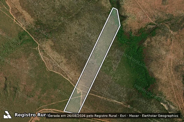 Imagem de satélite de FAZENDA IRMÃOS POLO XII - Gleba B em Santa Filomena - PI