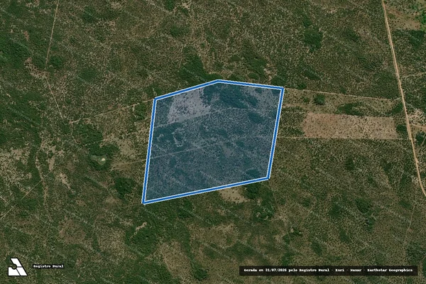 Imagem de satélite de FAZENDA 3 CAPAO - Parte 1 em Barão de Melgaço - MT