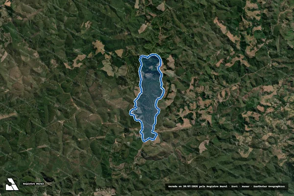 Imagem de satélite de Fazenda Taquaral - Parte 1 em Antônio Dias - MG