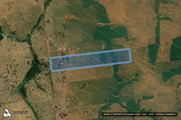 Imagem de satélite de Sítio Santa Felicidade - Lote n° 321-D em Alta Floresta - MT