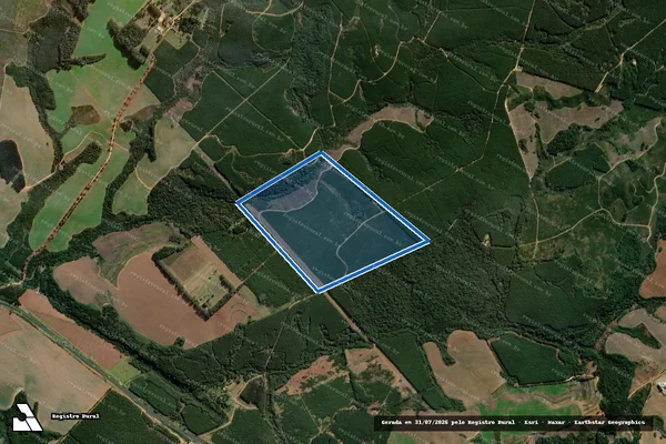 Imagem de satélite de FAZENDA CAMBIJU MADEIRA - Parte 1 em Ponta Grossa - PR