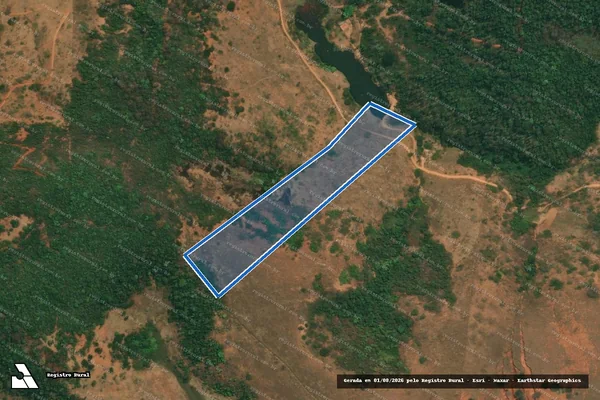 Imagem de satélite de FAZENDA SAO JOSÉ - Parte 1 em Guanhães - MG