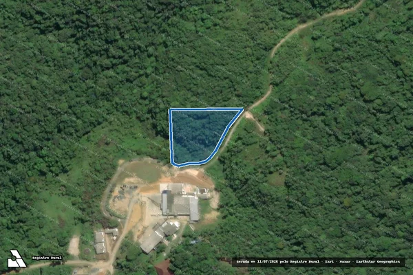 Imagem de satélite de LOTE 85 - GLEBA B em Sete Barras - SP