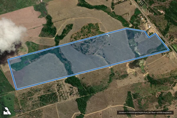 Imagem de satélite de FAZENDA DALL AGNOL - PARTE 1 em Novo Progresso - PA