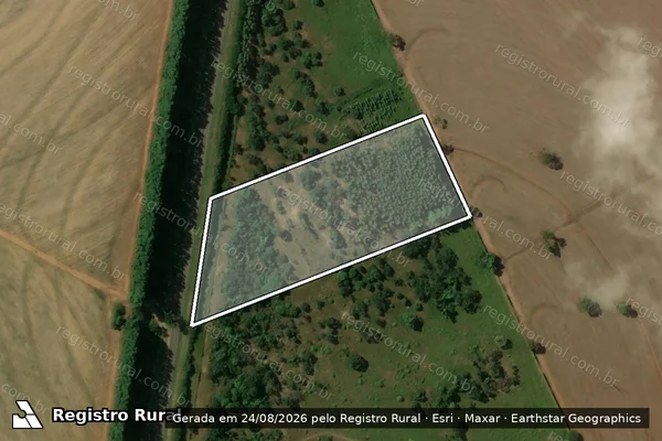 Imagem de satélite de Fazenda Santa Georgina - Parte 3 em Franca - SP
