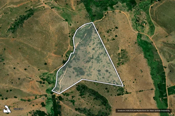 Imagem de satélite de Fazenda União - Única em Ecoporanga - ES