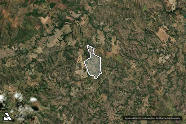 Imagem de satélite de FAZENDA RIACHO FUNDO - Parcela 1 em Niquelândia - GO