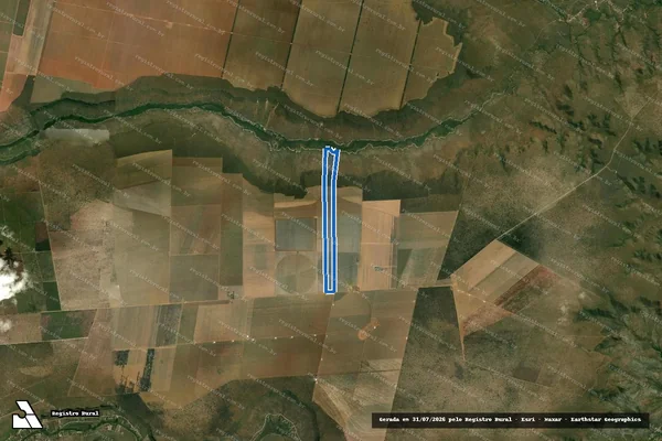 Imagem de satélite de Fazenda São Pedro Bahia VI - Fazenda São Pedro Bahia VI em Barreiras - BA