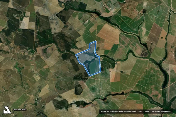 Imagem de satélite de Fazenda Turmalina - Gleba B em Caravelas - BA