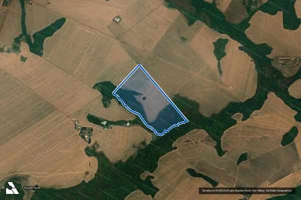 Imagem de satélite de FAZENDA CACHOEIRA DO MONTIVIDIU - PARTE 7 em Montividiu - GO