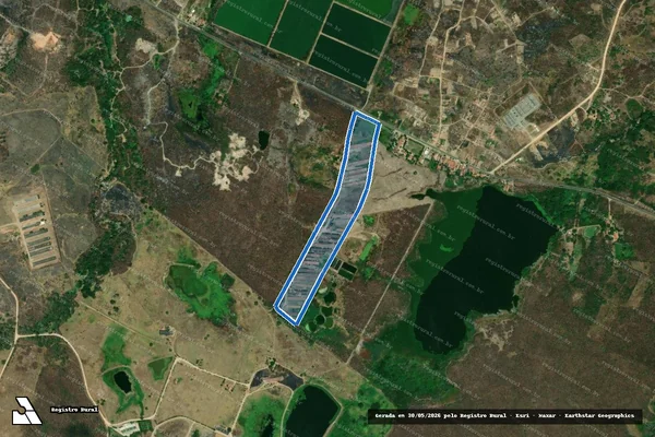 Imagem de satélite de FAZENDA TANGUEIRA - Parte 1 em Maranguape - CE