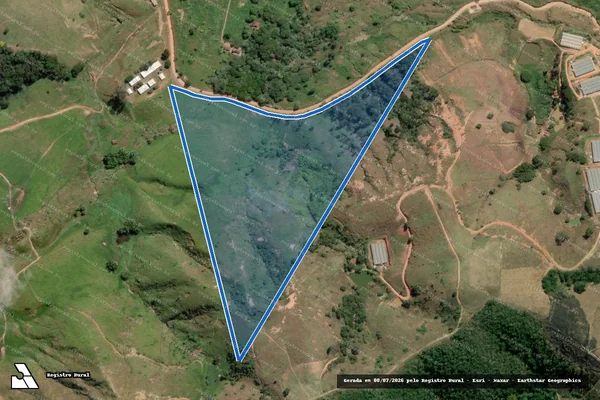 Imagem de satélite de FAZENDA PARAÍSO - Gleba B em Paty do Alferes - RJ