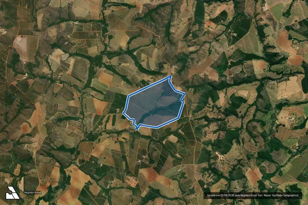 Imagem de satélite de FAZENDA CAIXETAS - Parte 1 em Guimarânia - MG