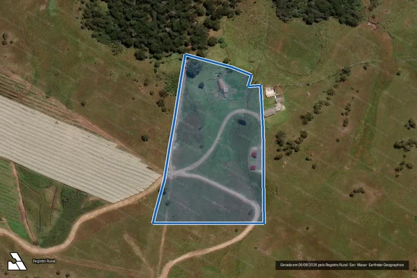 Imagem de satélite de FAZENDA TRÊS PEDRINHAS 2 - Parte 1 em São Joaquim - SC