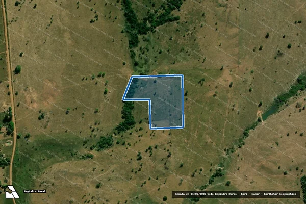 Imagem de satélite de LOTE 61/A-4 DA GLEBA 03 UATURUMBÓ P.F JARU OURO PRETO - LOTE 61/A-4 GLEBA 03 UATURUMBÓ P.F JARU OURO PRETO em Castanheiras - RO