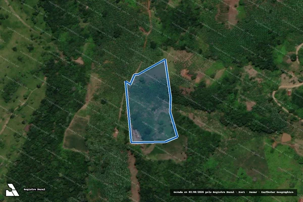 Imagem de satélite de SITIO TITARA - Parte 1 em Alagoa Nova - PB