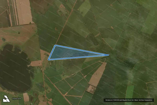 Imagem de satélite de ESTÂNCIA TERRA SANTA - Parcela 1 em Batayporã - MS